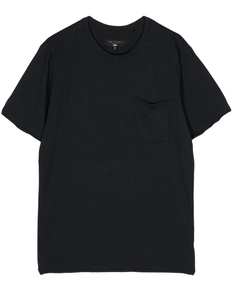 Rag & Bone Miles T-Shirt aus Bio-Baumwolle Grau