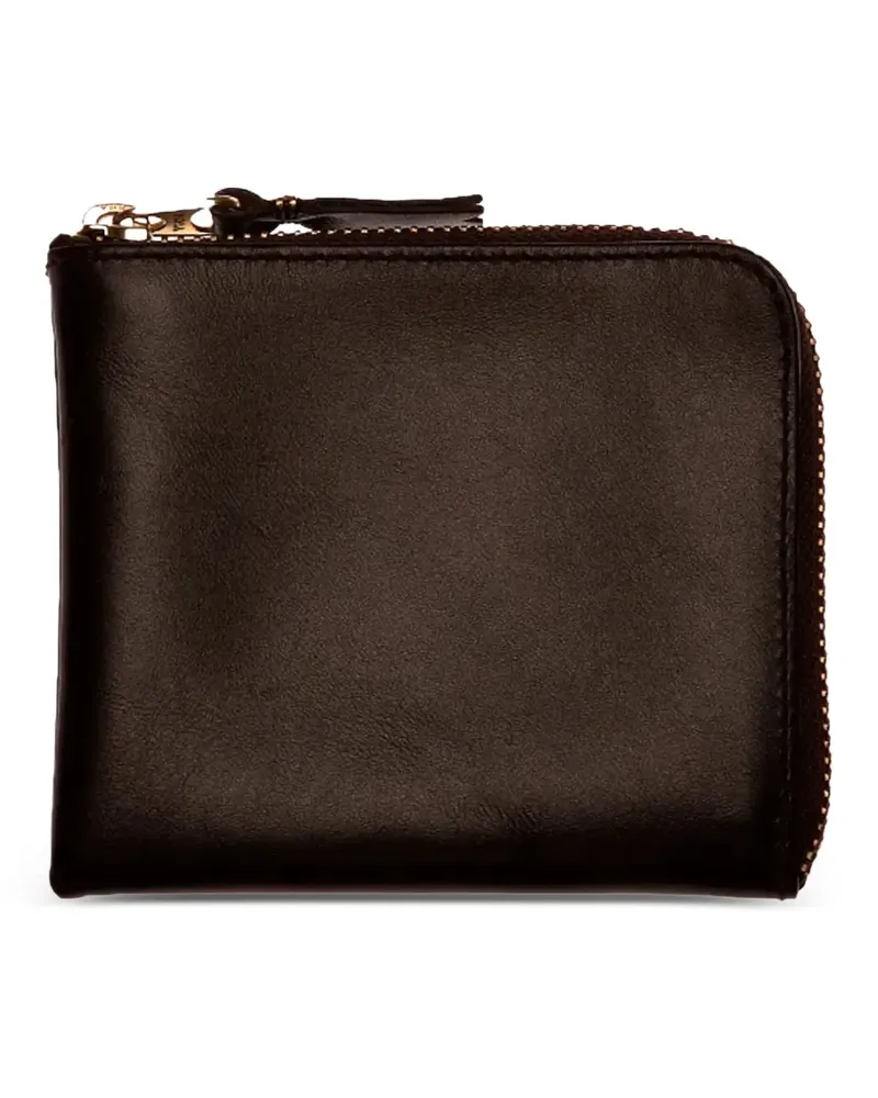 Comme des Garçons Klassisches Portemonnaie - Braun Braun