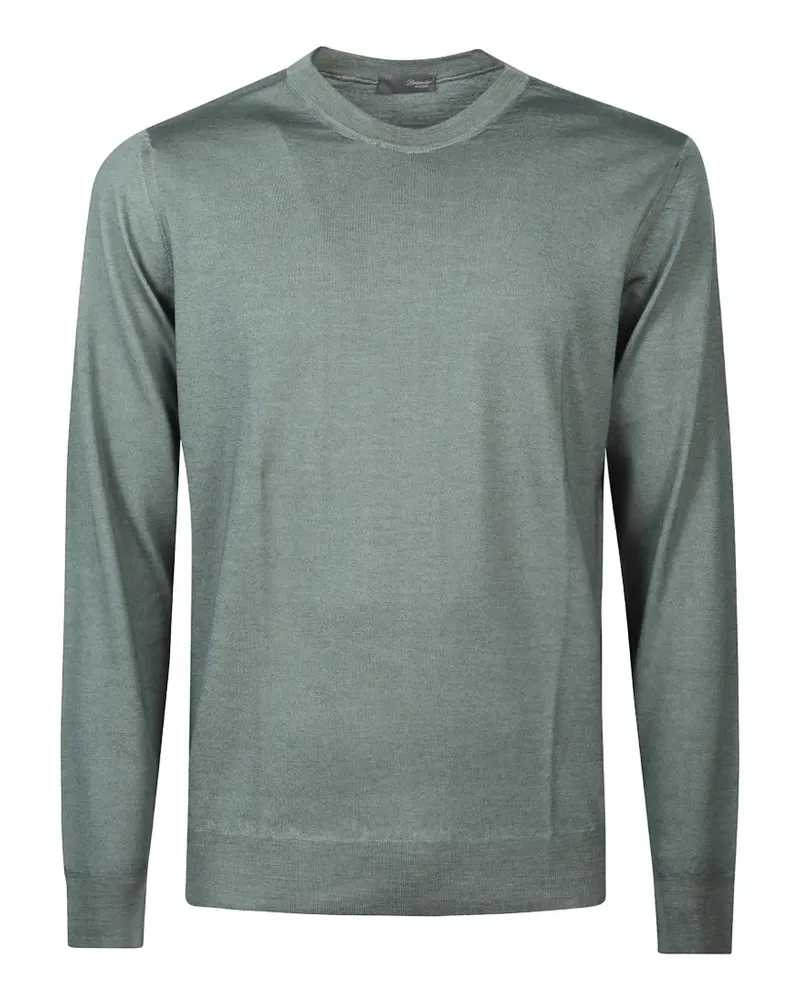 Drumohr  Pullover mit rundem Ausschnitt - Grün Grün