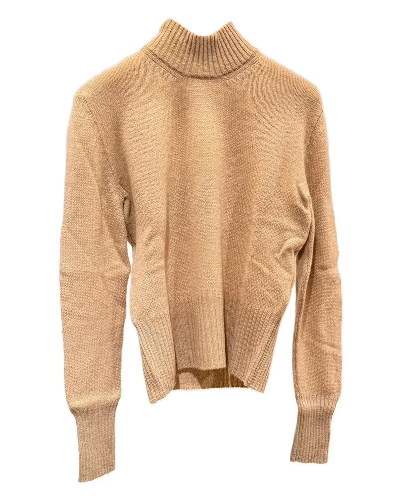 Fedeli turtleneck ribbed sweater - Braun Braun