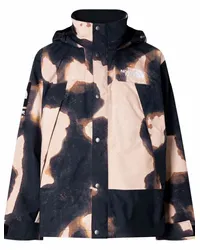 Supreme Being x TNF Jacke mit Bleach-Effekt Braun