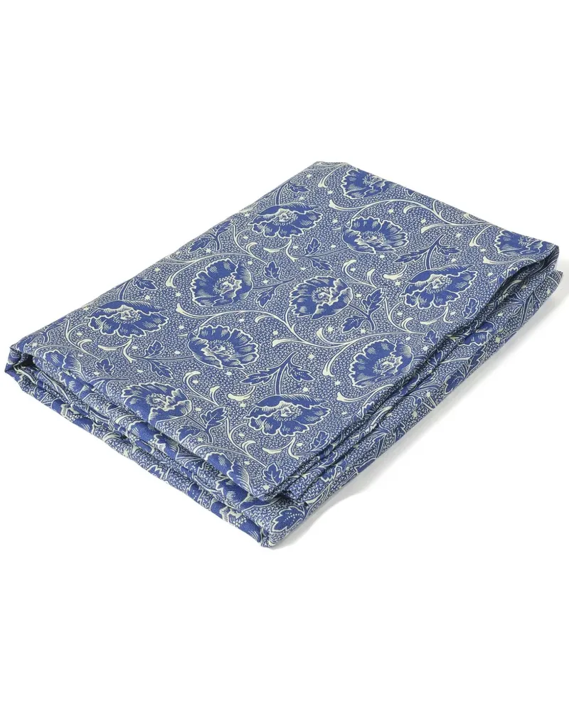 CABANA Eckige Toscana Tischdecke - Blau Blau