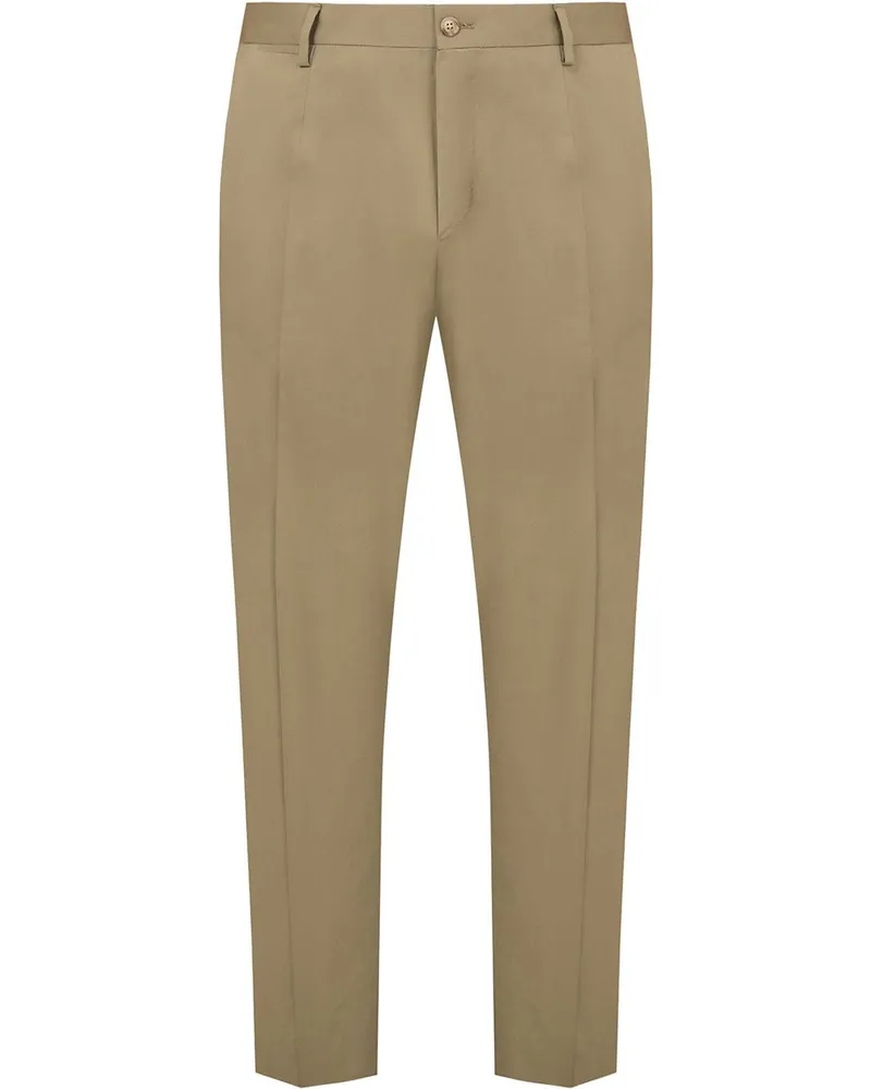 Dolce & Gabbana Klassische Tapered-Hose - Nude Nude