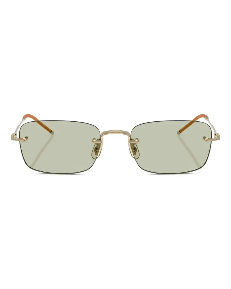Oliver Peoples TK-10 Brille mit eckigem Gestell - Gold Gold