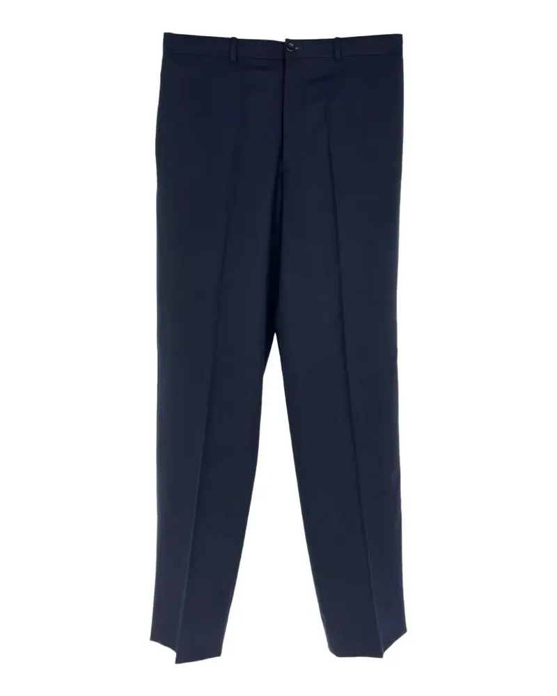 Giorgio Armani straight-leg trousers - Blau Blau