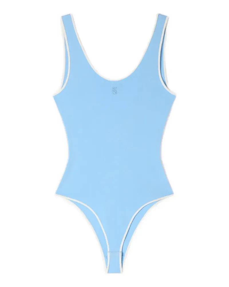 Sandro contrast-trim bodies - Blau Blau