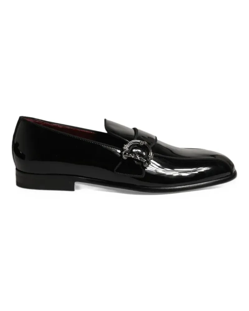 Dolce & Gabbana buckle-detail loafers - Schwarz Schwarz