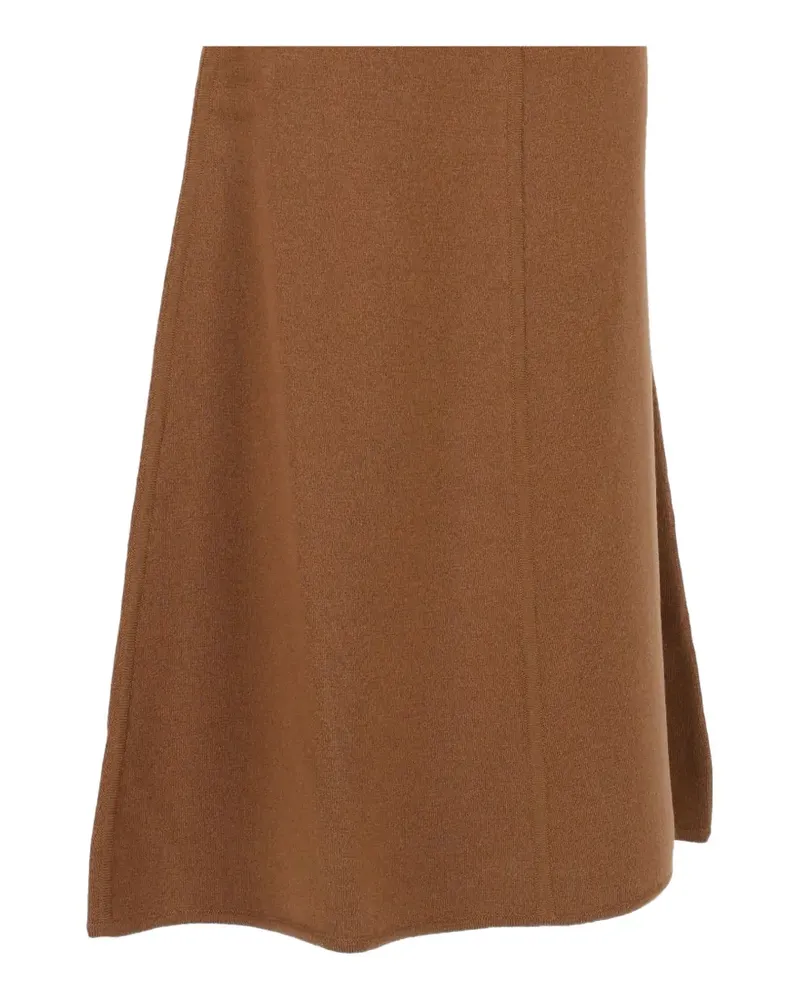 Max Mara Rock aus Wolle und Kaschmir - Braun Braun
