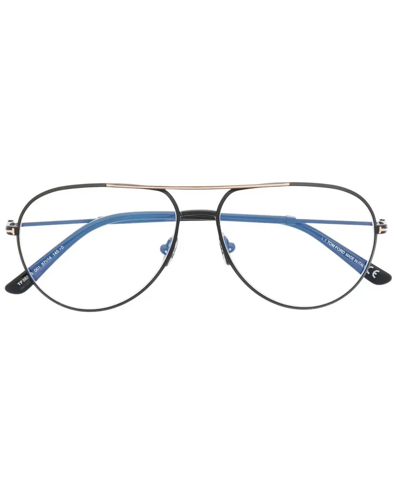 Tom Ford FT5829B Pilotenbrille - Schwarz Schwarz