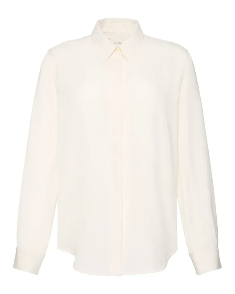 Calvin Klein satin shirt - Weiß Weiß