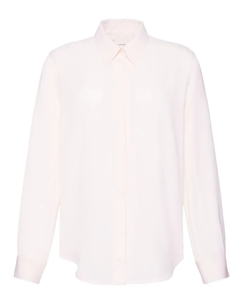 Calvin Klein satin shirt - Weiß Weiß