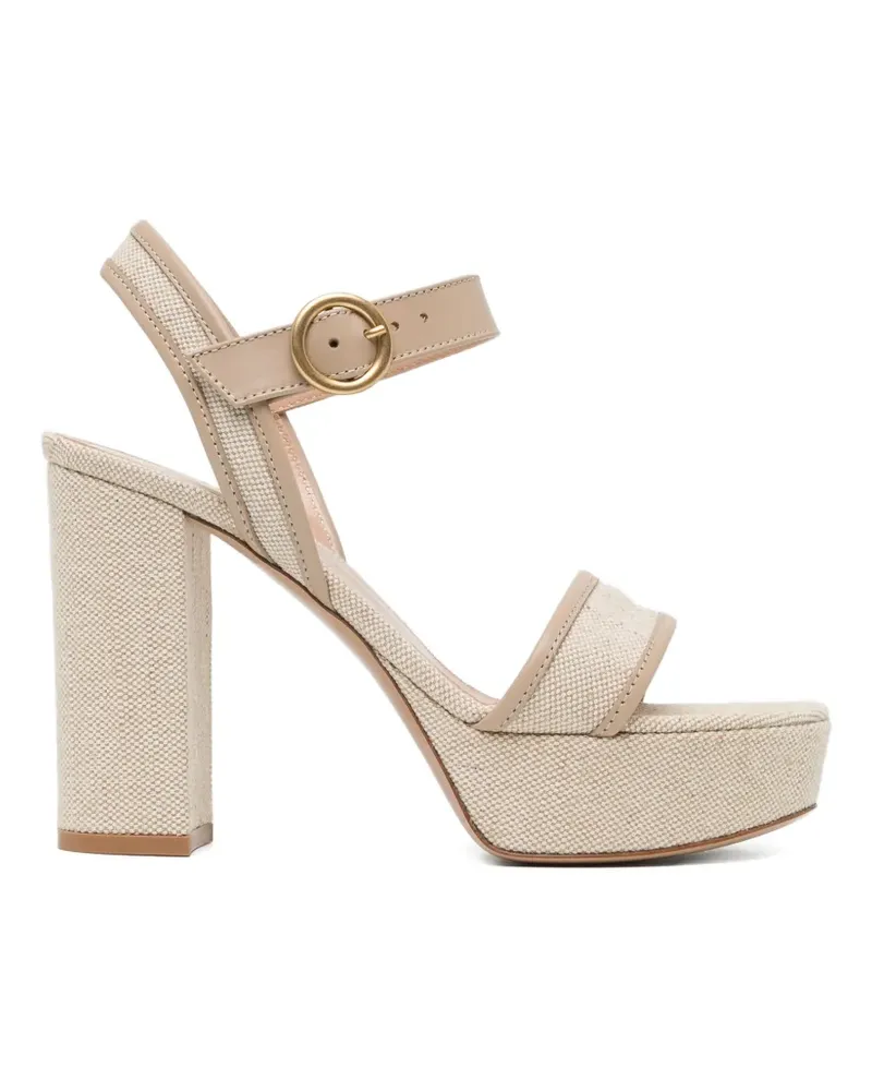 Gianvito Rossi Milos Sandalen 105mm - Nude Nude
