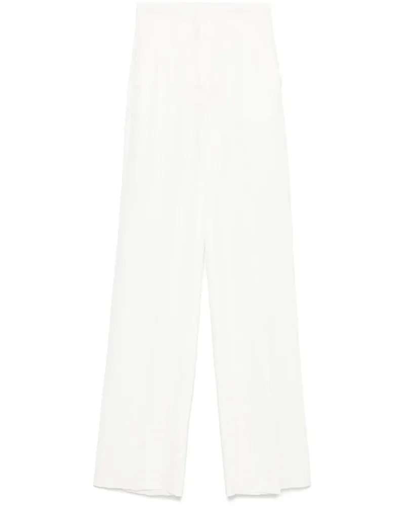 Max Mara Aversa Hose - Weiß Weiß