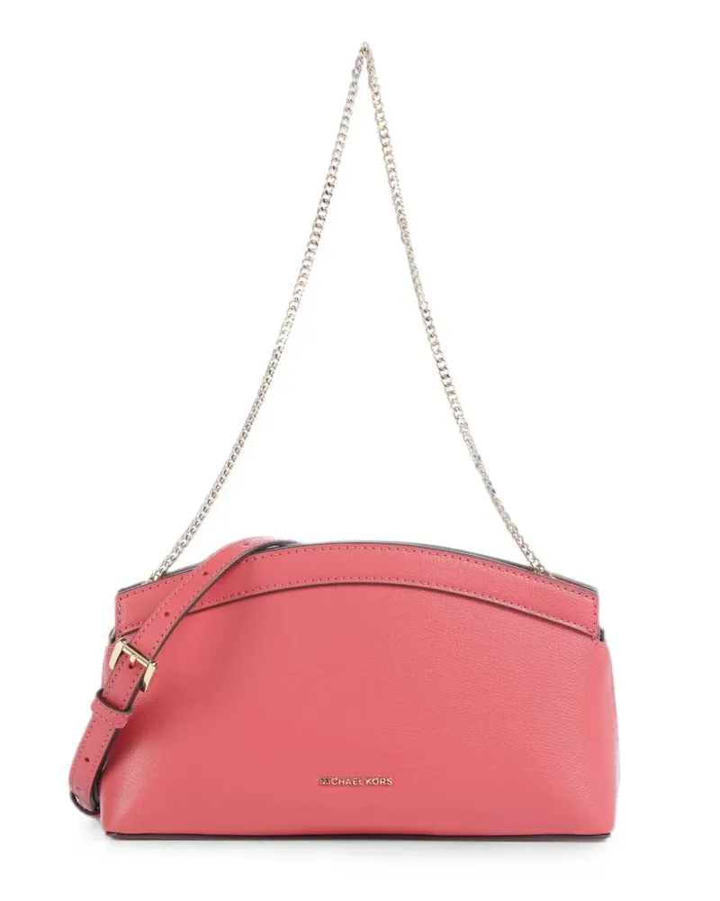 Michael Kors Athena small leather convertible clutch - Rosa Rosa