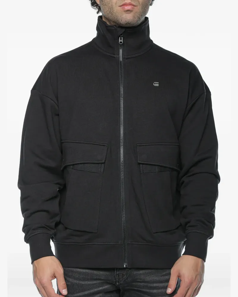 G-STAR RAW Rovic Sweatshirt mit Reißverschluss - Schwarz Schwarz