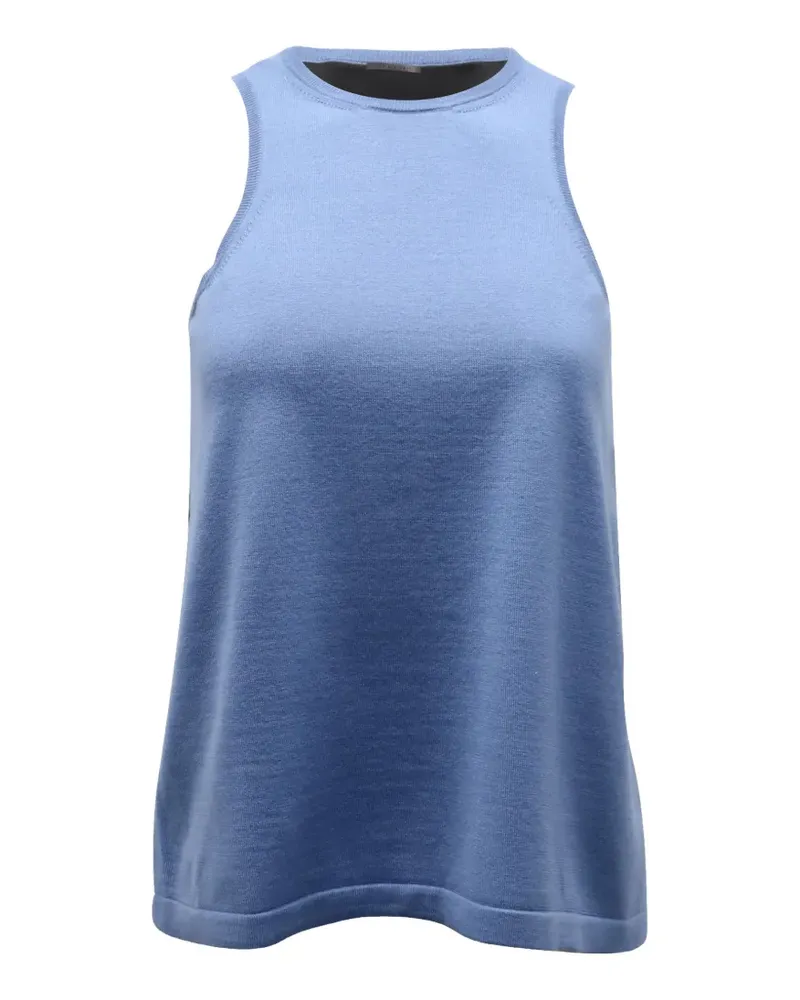 Haider Ackermann Zweifarbiges Top - Blau Blau