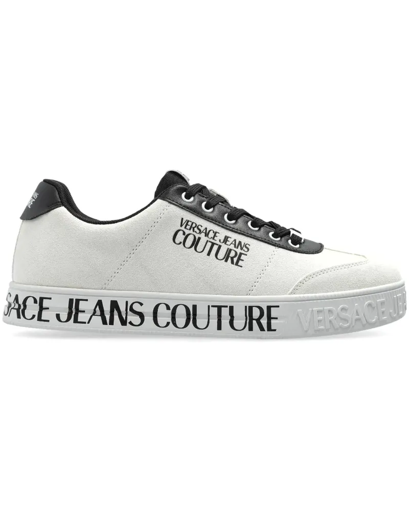 Versace Jeans Sneakers aus Wildleder - Weiß Weiß