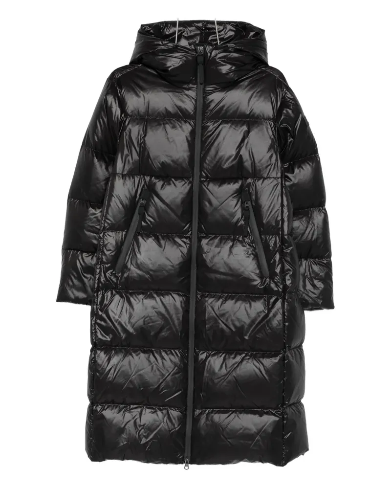 Peuterey hooded quilted coat - Schwarz Schwarz