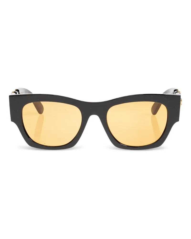 Versace Medusa Biggie rectangle-frame sunglasses - Schwarz Schwarz