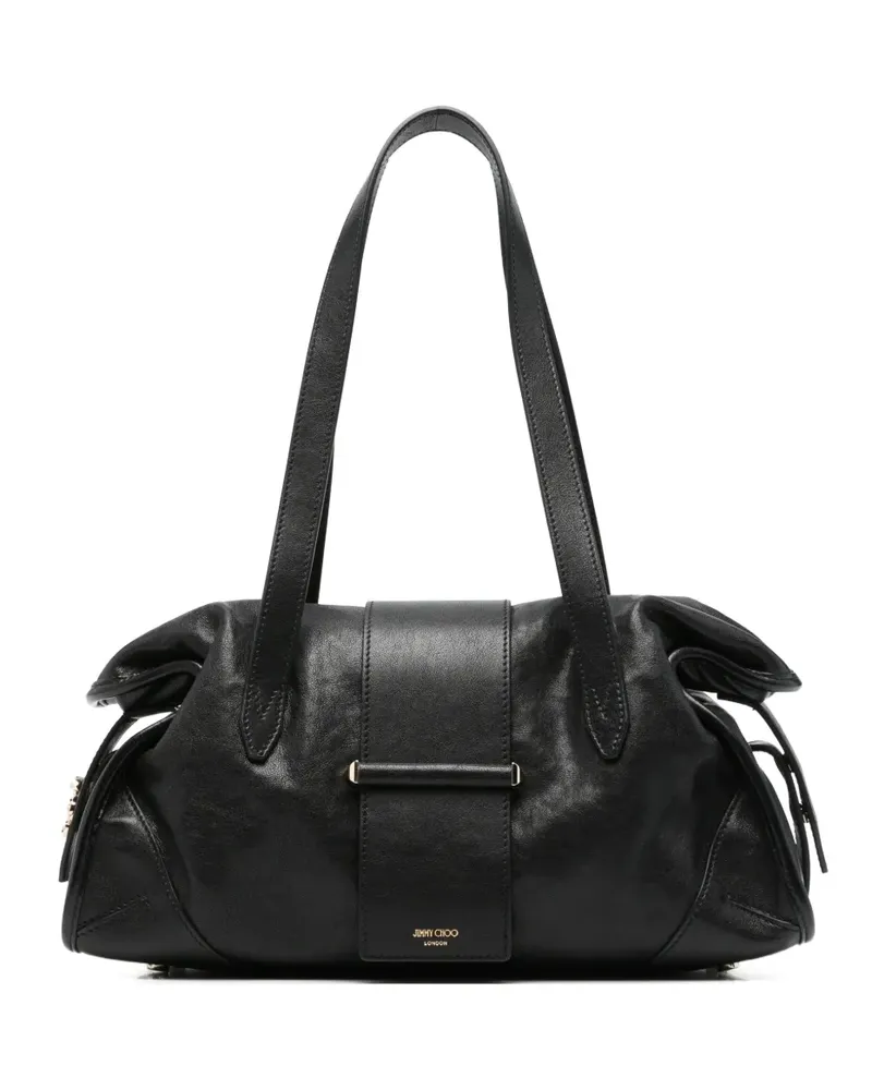 Jimmy Choo Bar Filo leather shoulder bag - Schwarz Schwarz