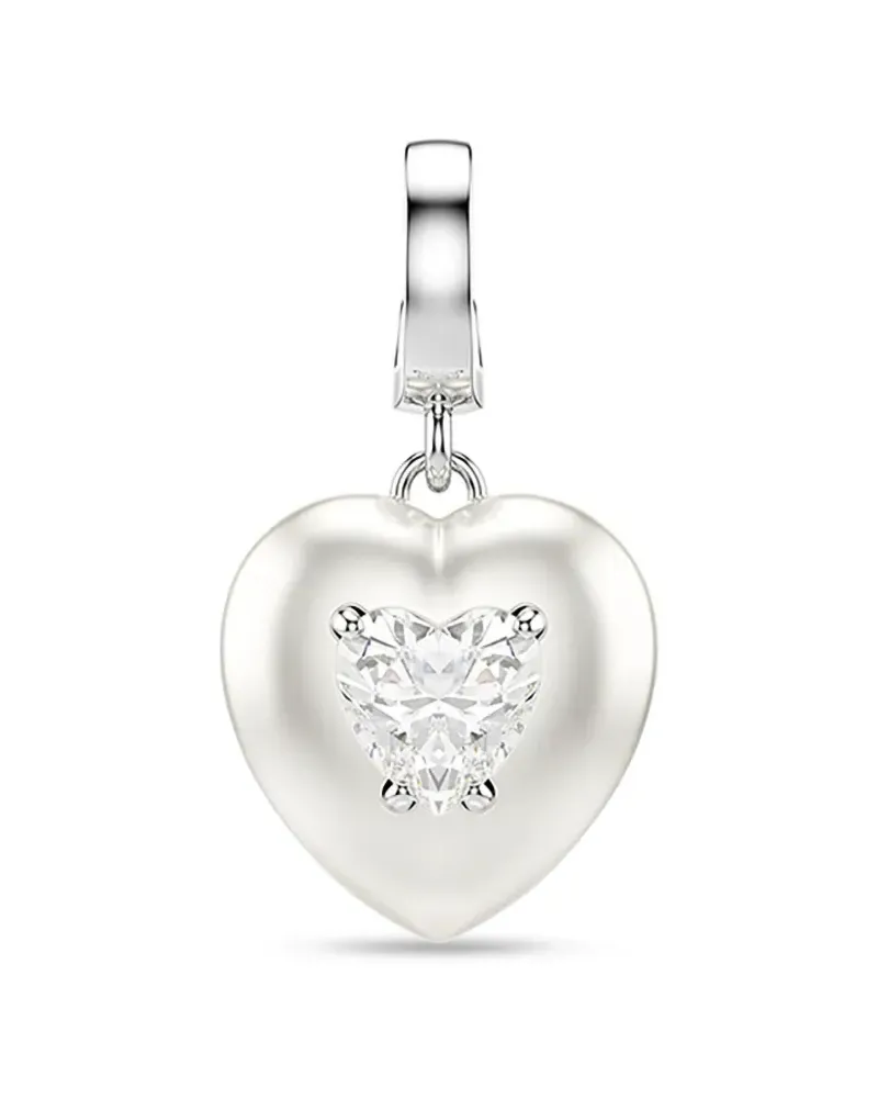 Swarovski Idyllia Anhänger in Herzform mit Kristallen - Silber Silber
