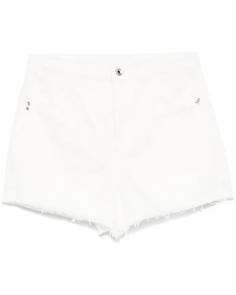 Patrizia Pepe Klassische Jeans-Shorts - Weiß Weiß