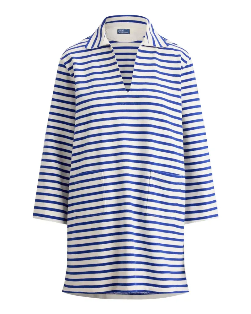 Ralph Lauren Gestreiftes Minikleid - Blau Blau