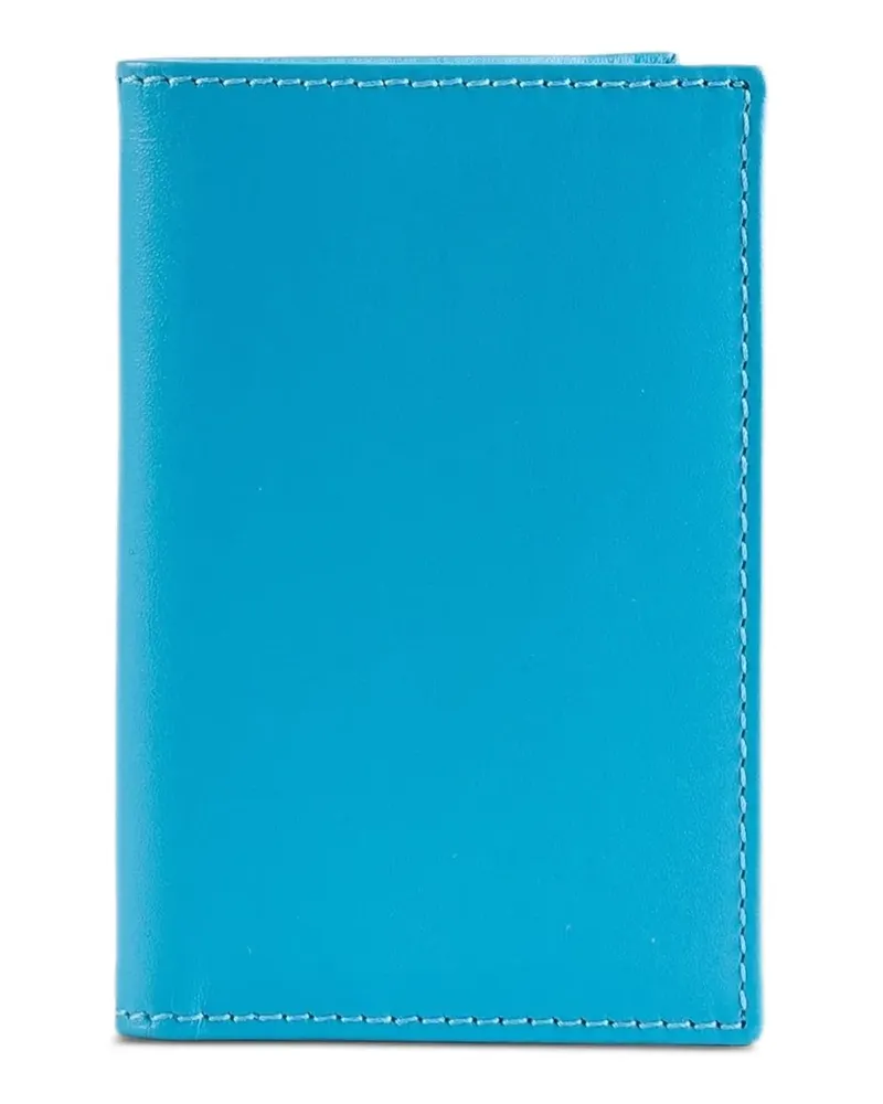 Comme des Garçons Portemonnaie mit Klappe - Blau Blau