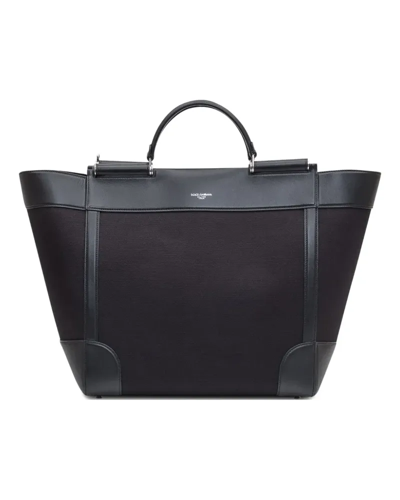 Dolce & Gabbana 2-way Tote Bag - Schwarz Schwarz