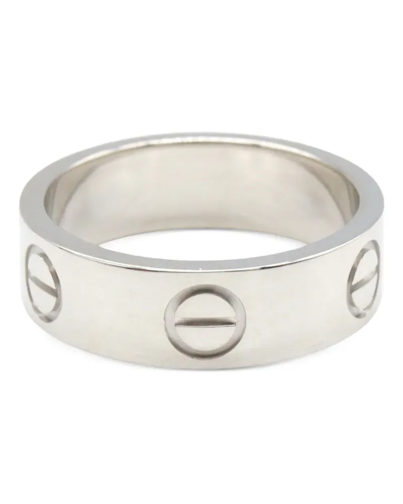 Cartier 2010 Love screw-detail ring - Silber Silber