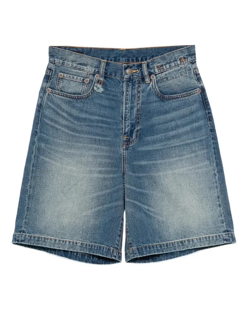 R13 five-pocket denim shorts - Blau Blau