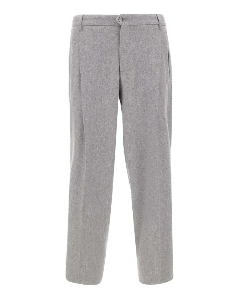 Briglia 1949 Manhattans welt-pocket pleated trousers - Grau Grau