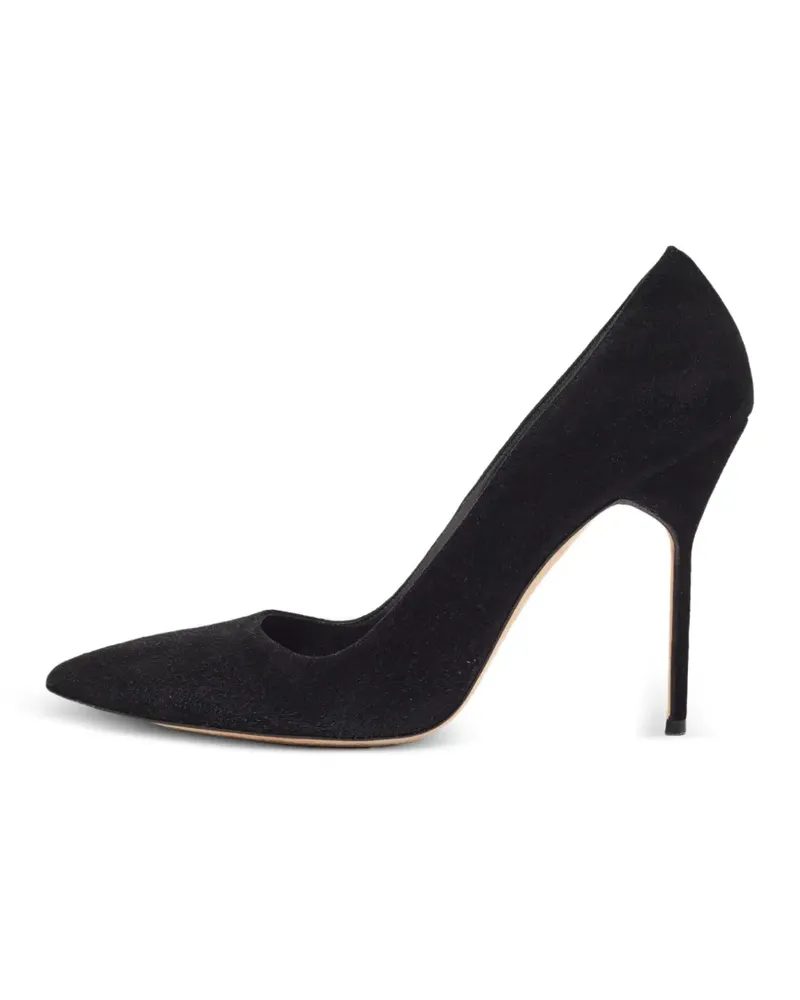 Manolo Blahnik Spitze Bipunta Pumps - Schwarz Schwarz