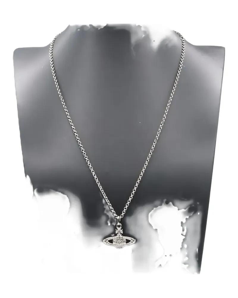 Vivienne Westwood 2020s orb chain necklace - Silber Silber