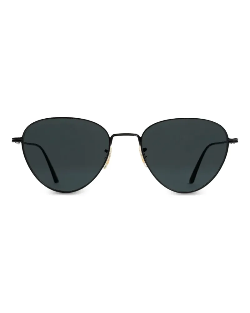 KHAITE 0OV1357S Sonnenbrille mit rundem Gestell - Metallic Metallic