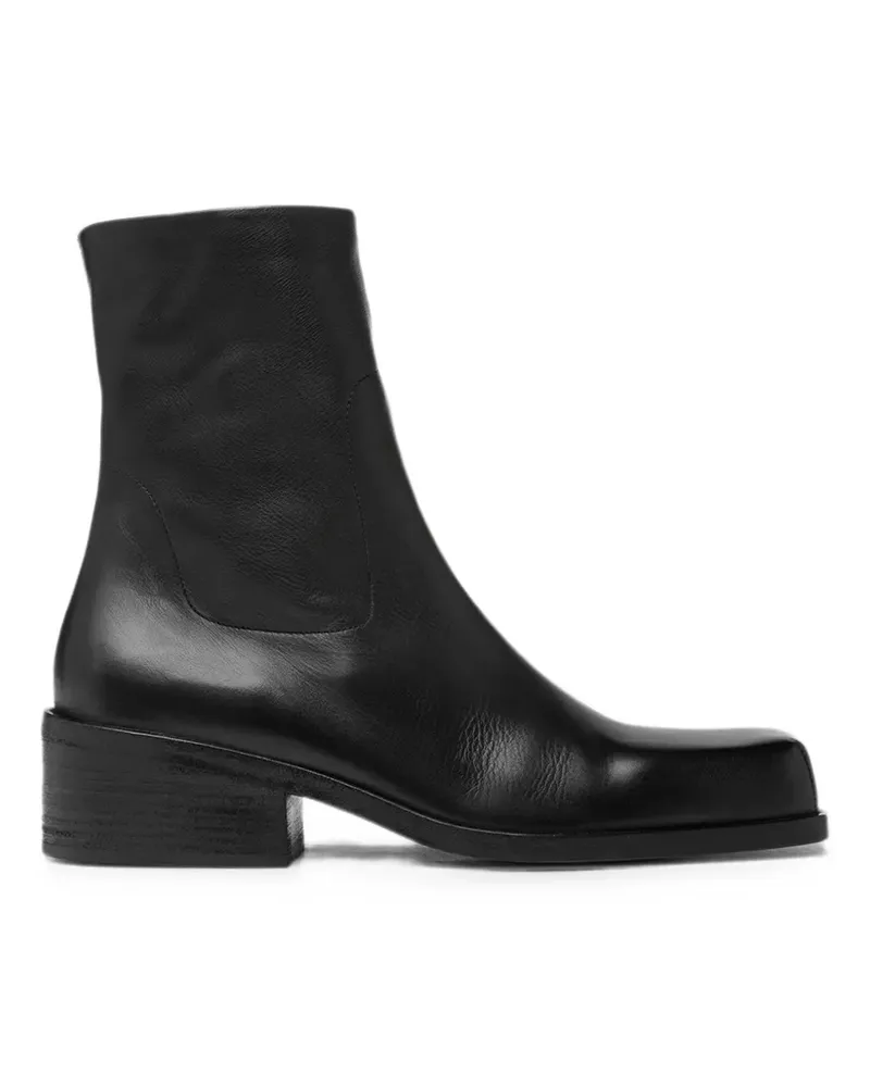 Marsèll Stiefel mit eckiger Kappe - Schwarz Schwarz