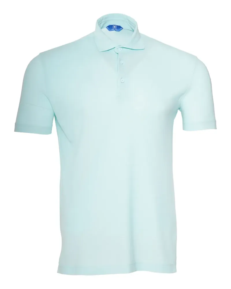 Kiton Kired POSI Poloshirt mit Viertelknopf - Weiß Weiß