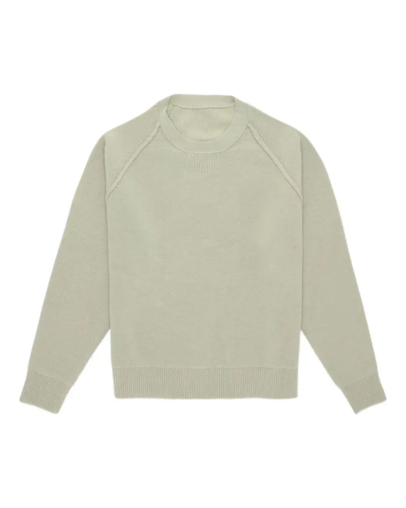Fortela Harvard raglan-sleeve sweater - Grün Grün