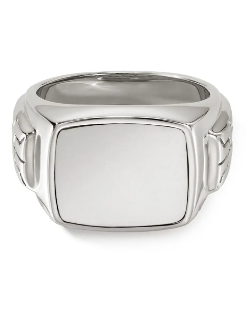 John Hardy ID Siegelring aus Sterlingsilber Silber