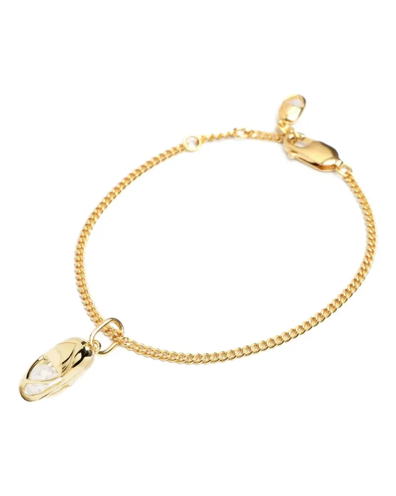 CAPSULE ELEVEN Goldfarbene Halskette mit Anhänger Gold