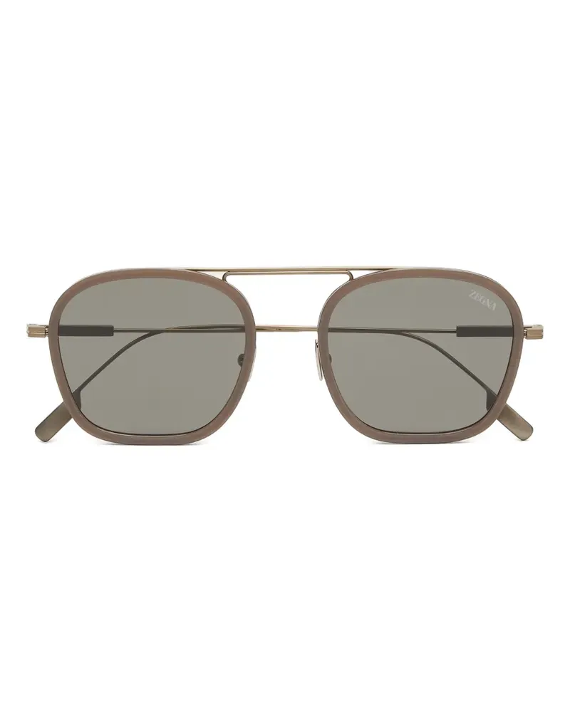Ermenegildo Zegna Orizzonte I Sonnenbrille - Braun Braun