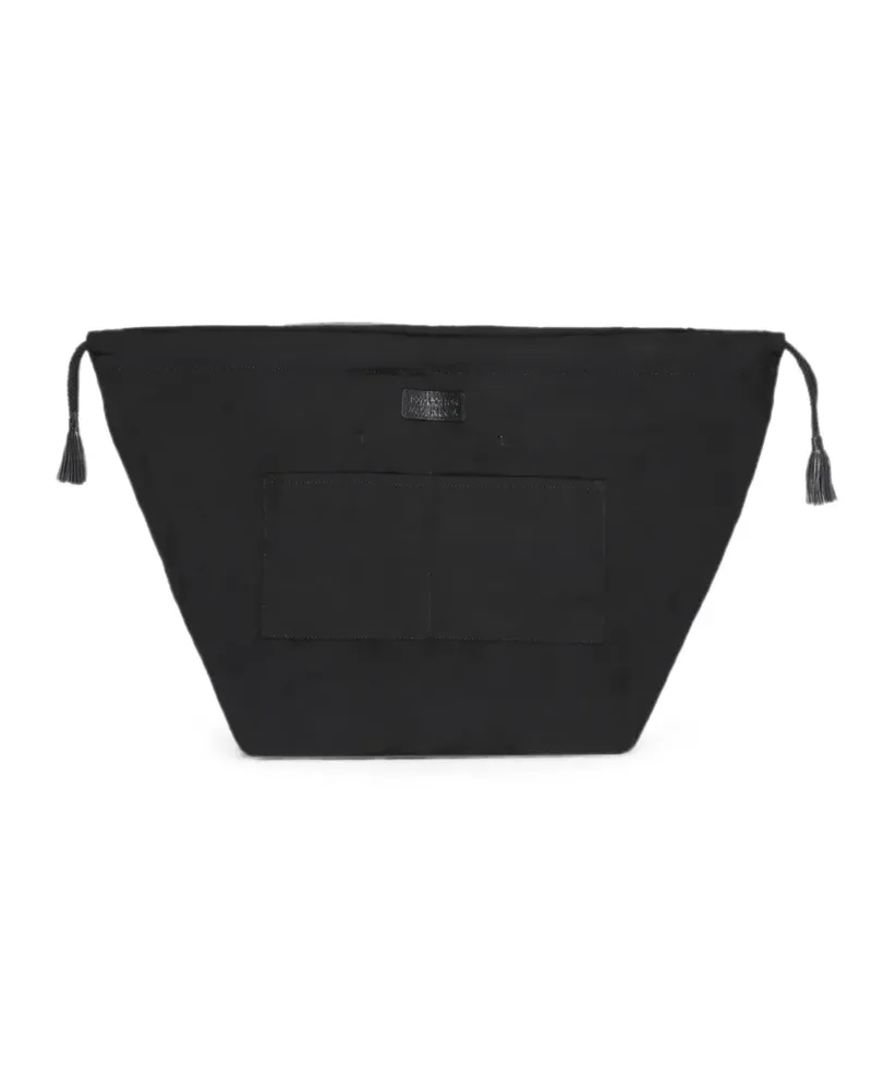 Dragon Diffusion drawstring clutch bag - Schwarz Schwarz