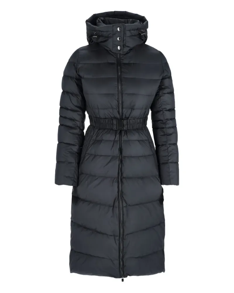 TATRAS Heliconia belted coat - Schwarz Schwarz
