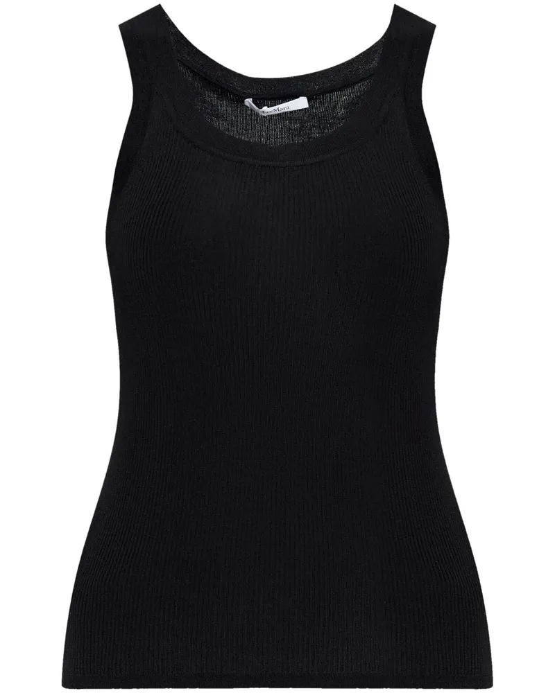 Max Mara Eliadi Tanktop - Schwarz Schwarz