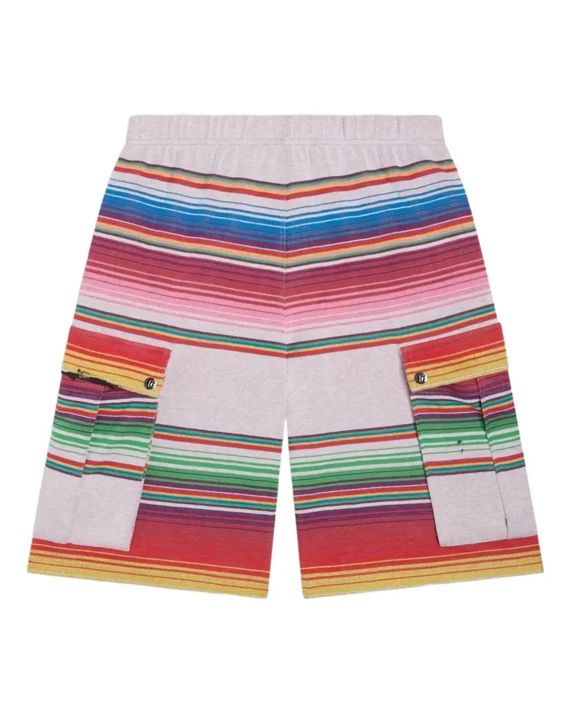 GALLERY DEPT. Soto striped cargo shorts - Rosa Rosa