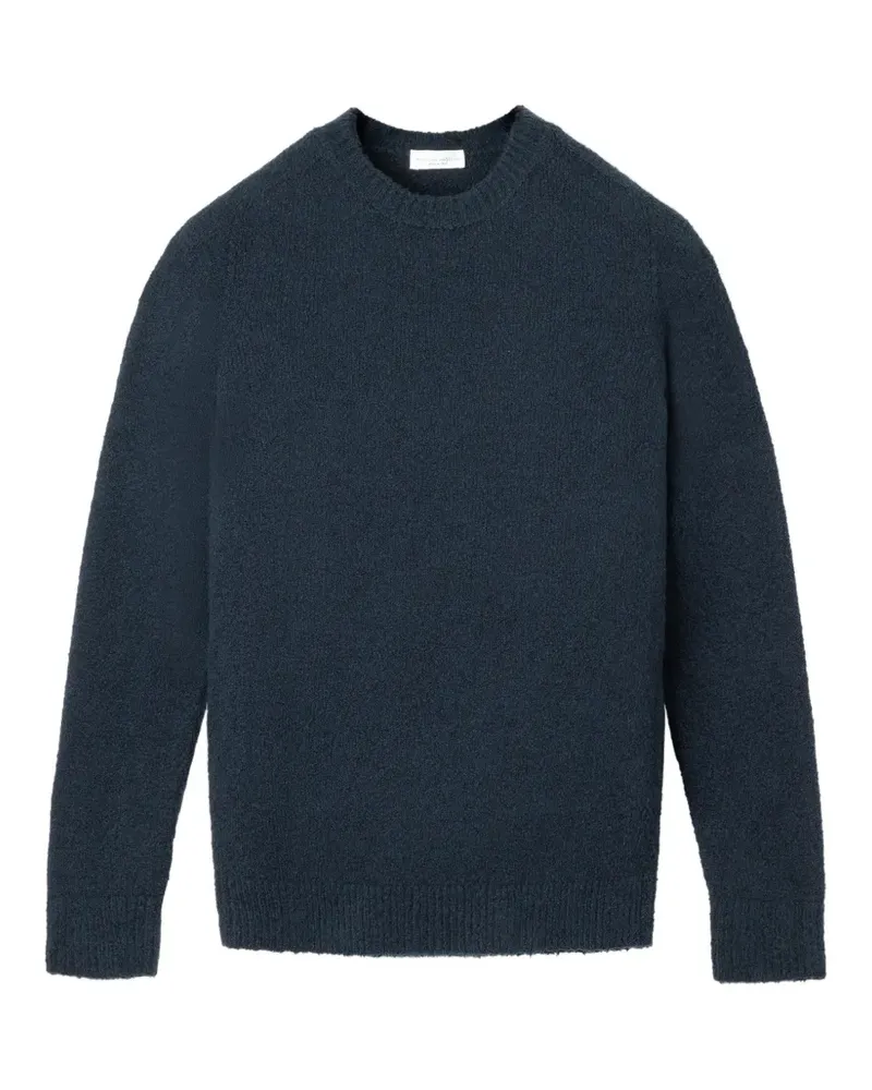 Roberto Collina Pullover mit gerippten Details - Blau Blau