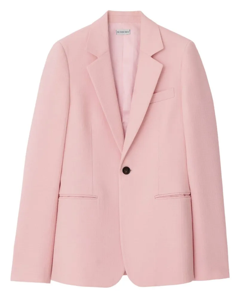 Burberry Einreihiges Sakko - Rosa Rosa