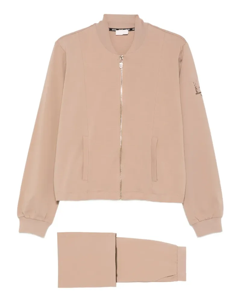 Liu Jo zip-up tracksuit - Nude Nude