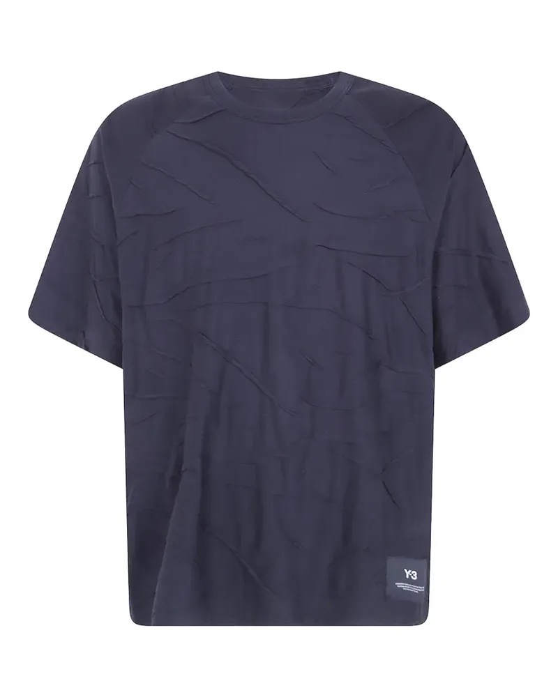 Y-3 T-Shirt mit rundem Ausschnitt - Schwarz Schwarz