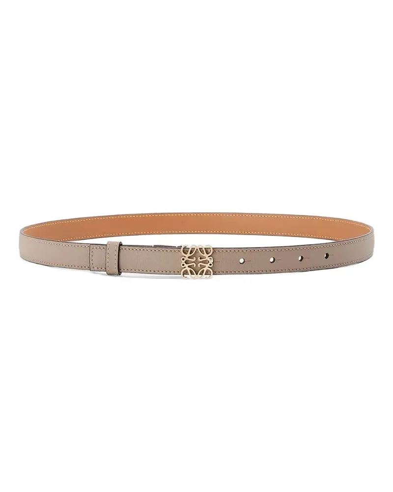 Loewe anagram buckle belt - Nude Nude